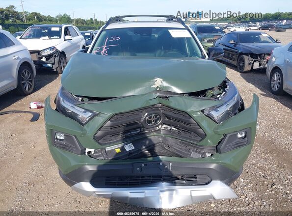 2T3J1RFV8RW469953 2024 TOYOTA RAV4 Green Вид щитка приладів