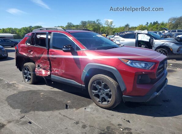 2T3J1RFV9LC103699 2020 TOYOTA RAV4 Maroon Front right