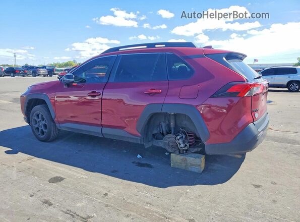 2T3J1RFV9LC103699 2020 TOYOTA RAV4 Maroon Rear left