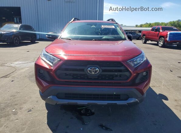 2T3J1RFV9LC103699 2020 TOYOTA RAV4 Maroon Front view