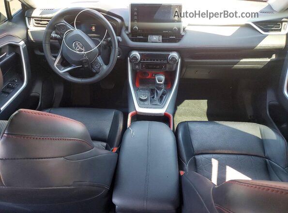2T3J1RFV9LC103699 2020 TOYOTA RAV4 Maroon Dashboard view