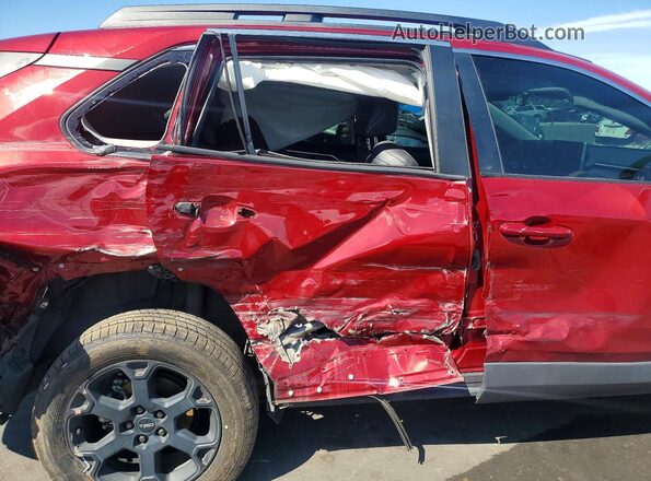 2T3J1RFV9LC103699 2020 TOYOTA RAV4 Maroon Rear interior view