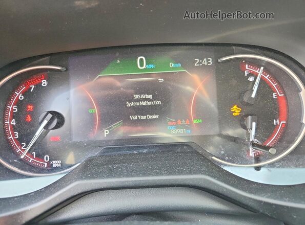 2T3J1RFVXLC083687 2020 TOYOTA RAV4 Красный 