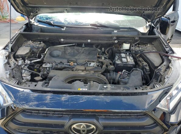 2T3J1RFVXMW161269 2021 TOYOTA RAV4 Black Շարժիչի բաժամունքի տեսք