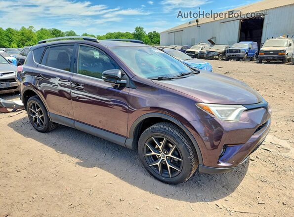 2T3JFREV0JW757909 2018 TOYOTA RAV4 Purple წინა მარჯვენა
