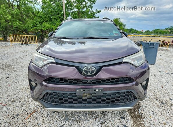 2T3JFREV1GW434803 2016 TOYOTA RAV4 Purple წინა ხედი