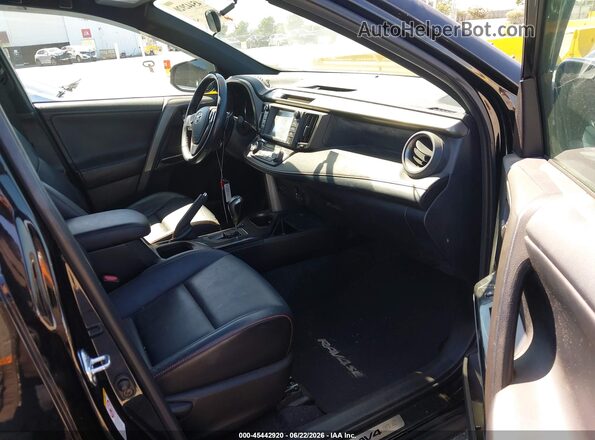 2T3JFREV1GW456087 2016 TOYOTA RAV4 Black Вид салону спереду