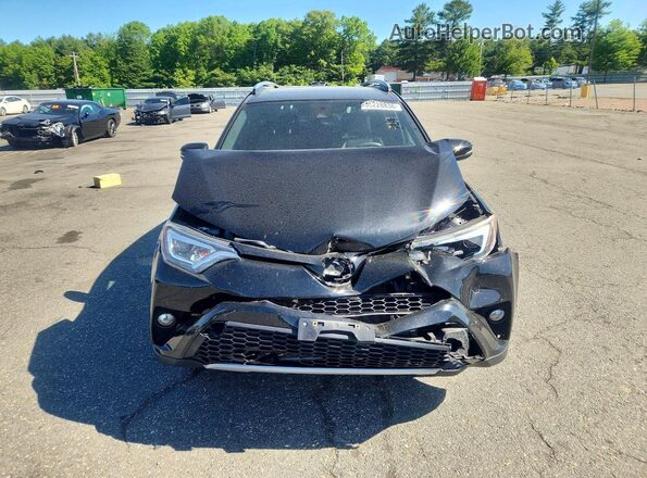 2T3JFREV1HW593502 2017 TOYOTA RAV4 Black Դիմացի տեսք