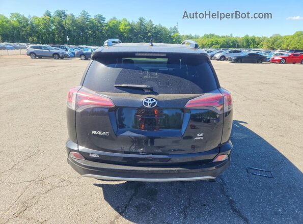 2T3JFREV1HW593502 2017 TOYOTA RAV4 Black Հետևի տեսք