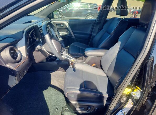 2T3JFREV1HW593502 2017 TOYOTA RAV4 Black Սալոնի դիմացի տեսք