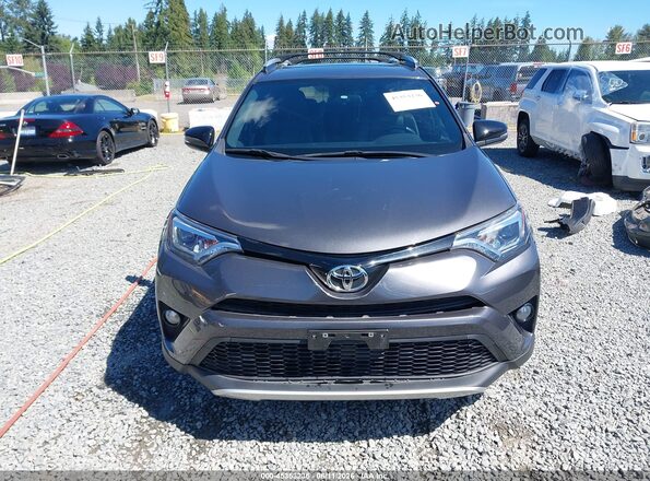 2T3JFREV5GW454312 2016 TOYOTA RAV4 Gray უკანა სალონის ხედი