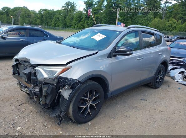 2T3JFREV5GW500642 2016 TOYOTA RAV4 Silver Առջևի ձախ երեք քառորդ տեսարան