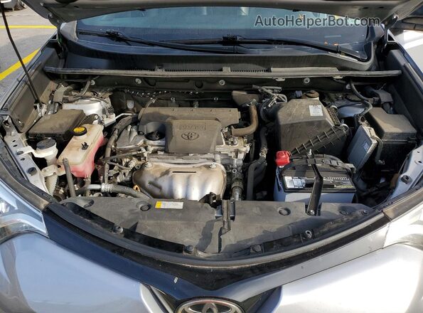2T3JFREV5HW593065 2017 TOYOTA RAV4 Серебряный Вид подкапотного пространства