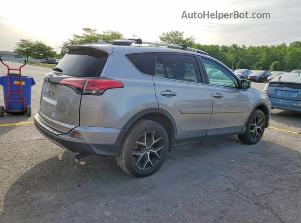 2T3JFREV5HW593065 2017 TOYOTA RAV4 Серебряный Задняя правая четверть