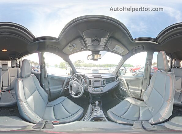 2T3JFREV5HW593065 2017 TOYOTA RAV4 Серебряный Панорамный вид салона 360°