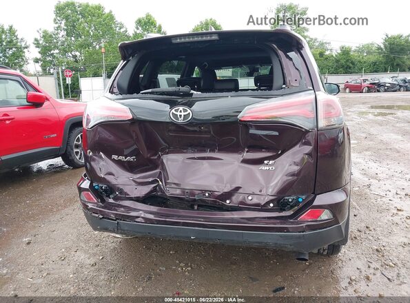 2T3JFREV8HW584330 2017 TOYOTA RAV4 Maroon წინა ხედი