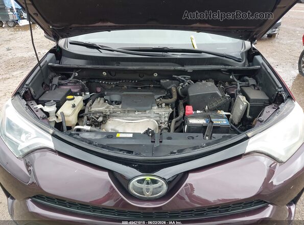 2T3JFREV8HW584330 2017 TOYOTA RAV4 Maroon უკანა ხედი