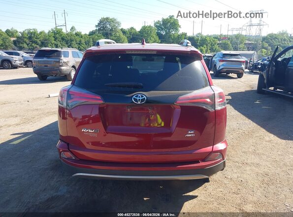 2T3JFREV8JW754076 2018 TOYOTA RAV4 Red 