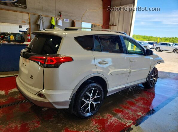 2T3JFREV9JW812583 2018 TOYOTA RAV4 White Հետևի աջ