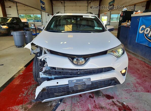 2T3JFREV9JW812583 2018 TOYOTA RAV4 White Դիմացի տեսք