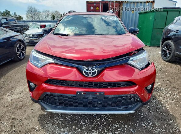 2T3JFREVXGW481375 2016 TOYOTA RAV4 Red Front view