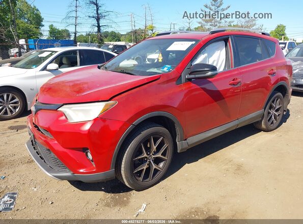 2T3JFREVXGW504153 2016 TOYOTA RAV4 Red Передня ліва чверть