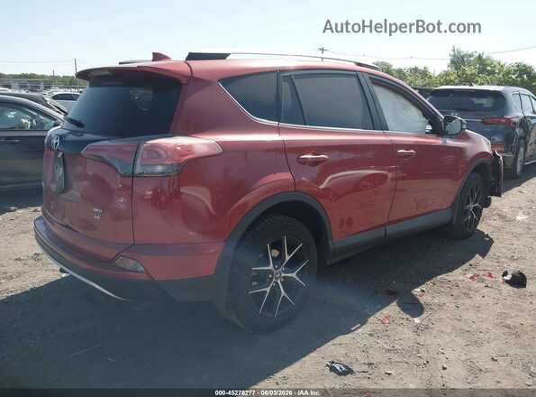 2T3JFREVXGW504153 2016 TOYOTA RAV4 Red Задня права чверть