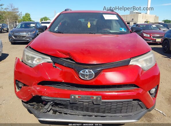 2T3JFREVXGW504153 2016 TOYOTA RAV4 Red Вид щитка приладів