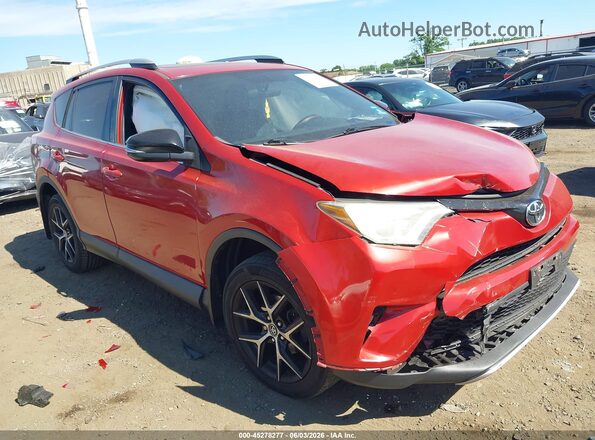 2T3JFREVXGW504153 2016 TOYOTA RAV4 Red Вид спереду