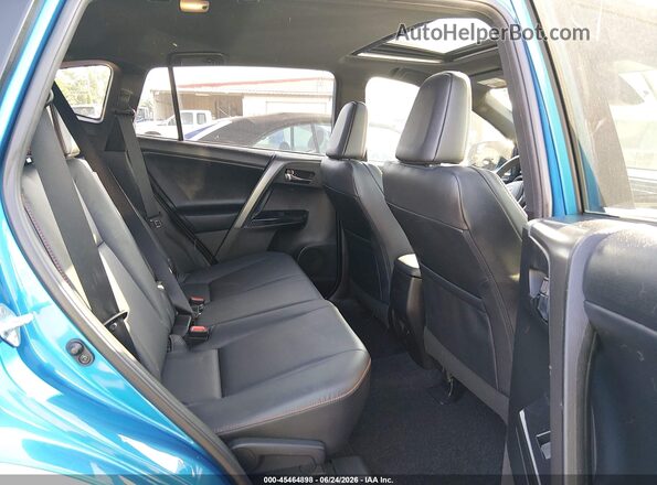 2T3JFREVXHW628117 2017 TOYOTA RAV4 Blue VIN კოდის სტიკერის ხედი