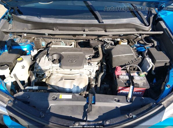 2T3JFREVXHW628117 2017 TOYOTA RAV4 Blue უკანა ხედი