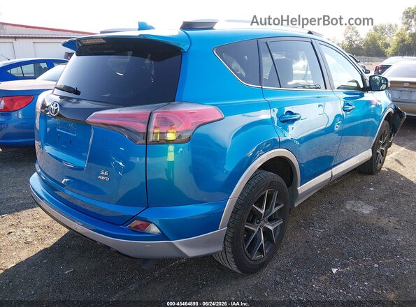2T3JFREVXHW628117 2017 TOYOTA RAV4 Blue უკანა მარჯვენა