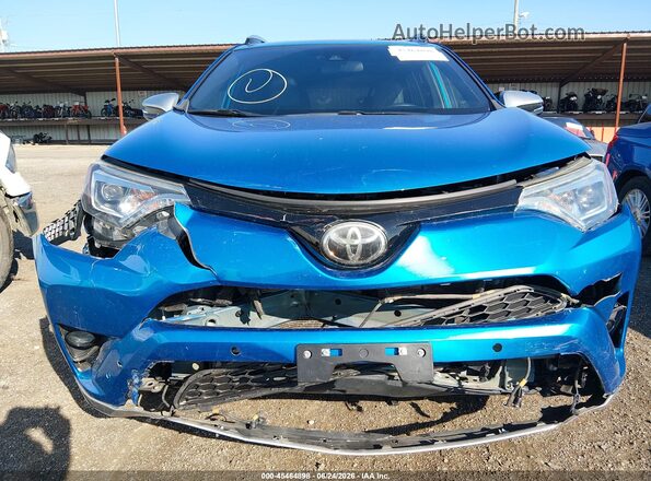 2T3JFREVXHW628117 2017 TOYOTA RAV4 Blue წინა ხედი
