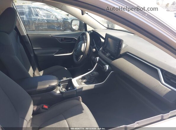 2T3K1RFV2KC017878 2019 TOYOTA RAV4 Silver Front interior view