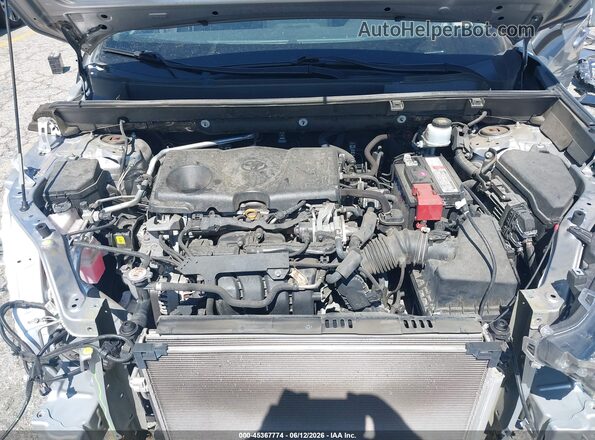 2T3K1RFV2KC017878 2019 TOYOTA RAV4 Silver Rear view