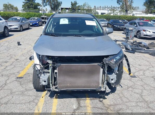 2T3K1RFV2KC017878 2019 TOYOTA RAV4 Silver Rear interior view