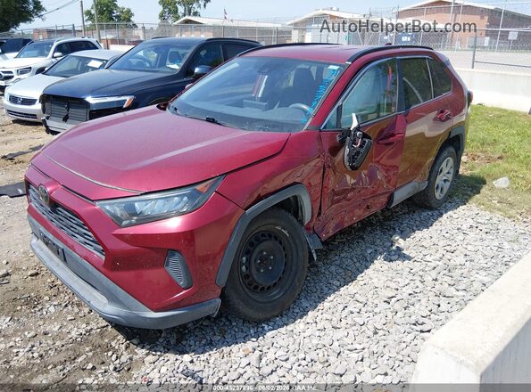 2T3K1RFV2LW070614 2020 TOYOTA RAV4 Maroon Przód lewy
