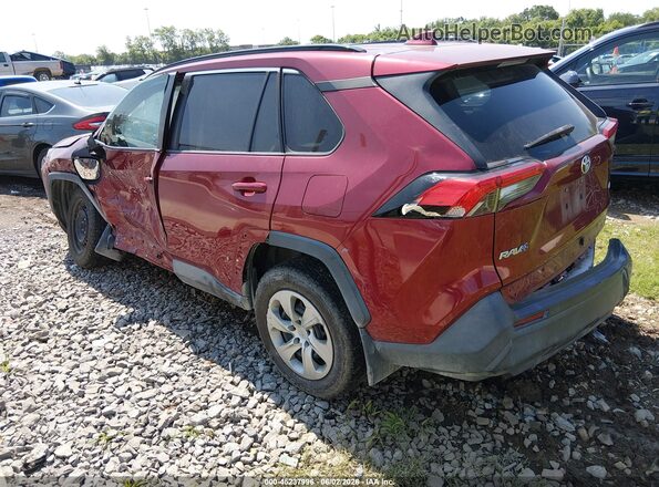 2T3K1RFV2LW070614 2020 TOYOTA RAV4 Maroon Tył lewy