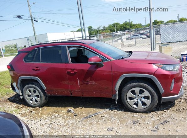 2T3K1RFV2LW070614 2020 TOYOTA RAV4 Maroon Widok wnętrza z tyłu