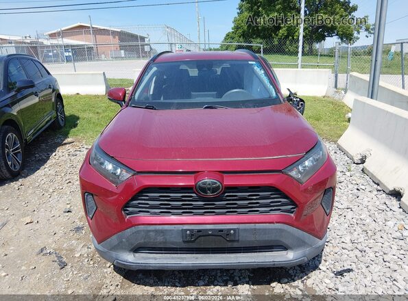 2T3K1RFV2LW070614 2020 TOYOTA RAV4 Maroon Widok zestawu wskaźników