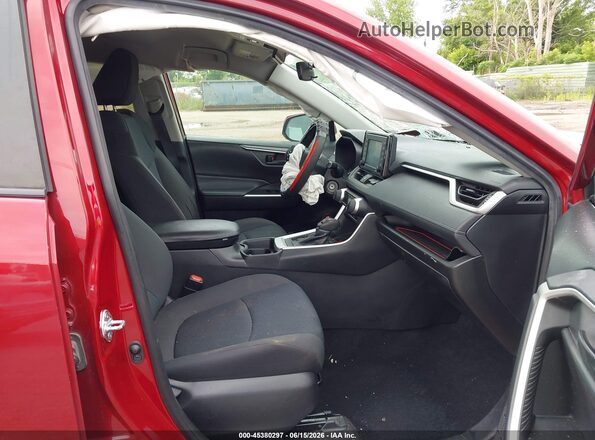 2T3K1RFV3MW124293 2021 TOYOTA RAV4 Red წინა სალონის ხედი