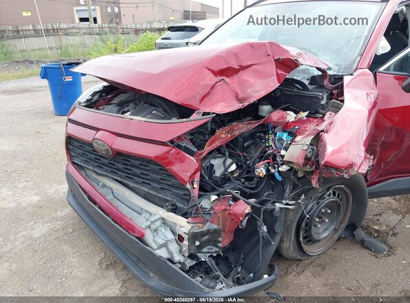 2T3K1RFV3MW124293 2021 TOYOTA RAV4 Red წინა ხედი