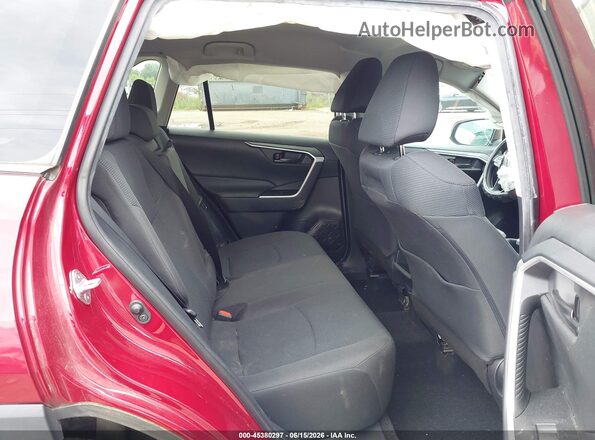 2T3K1RFV3MW124293 2021 TOYOTA RAV4 Red VIN კოდის სტიკერის ხედი