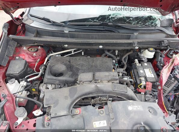 2T3K1RFV3MW124293 2021 TOYOTA RAV4 Red უკანა ხედი