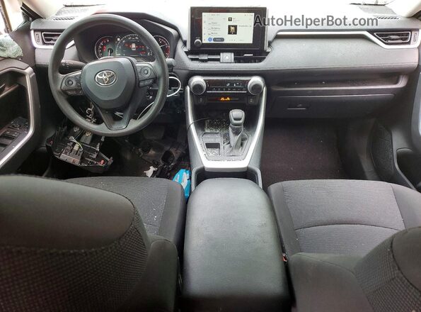 2T3K1RFV3SC359663 2025 TOYOTA RAV4 Gray Առջևի վահանակի տեսք