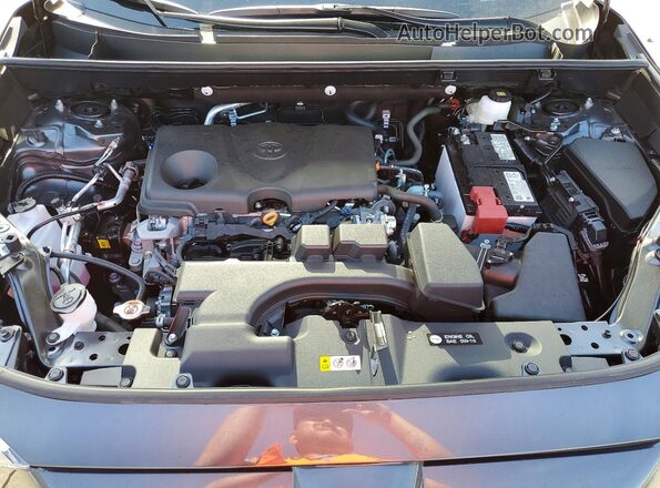 2T3K1RFV4SW436510 2025 TOYOTA RAV4 Charcoal Vista del compartimento del motor