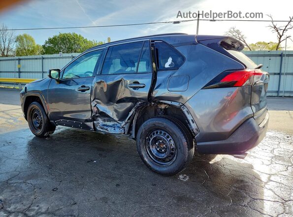 2T3K1RFV6MC109708 2021 TOYOTA RAV4 Серый Задняя левая четверть