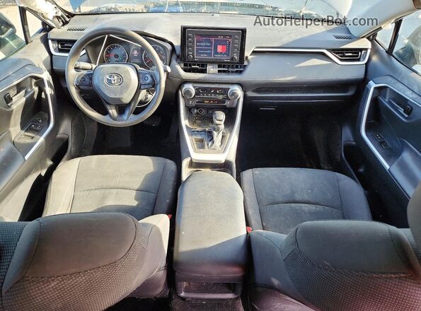 2T3K1RFV6MC109708 2021 TOYOTA RAV4 Серый Вид панели приборов