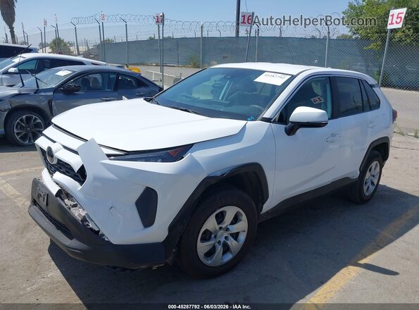 2T3K1RFV9NC190771 2022 TOYOTA RAV4 Белый Передняя левая четверть