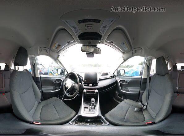 2T3K1RFV9SC332077 2025 TOYOTA RAV4 Gray Панорамний вид салону 360°